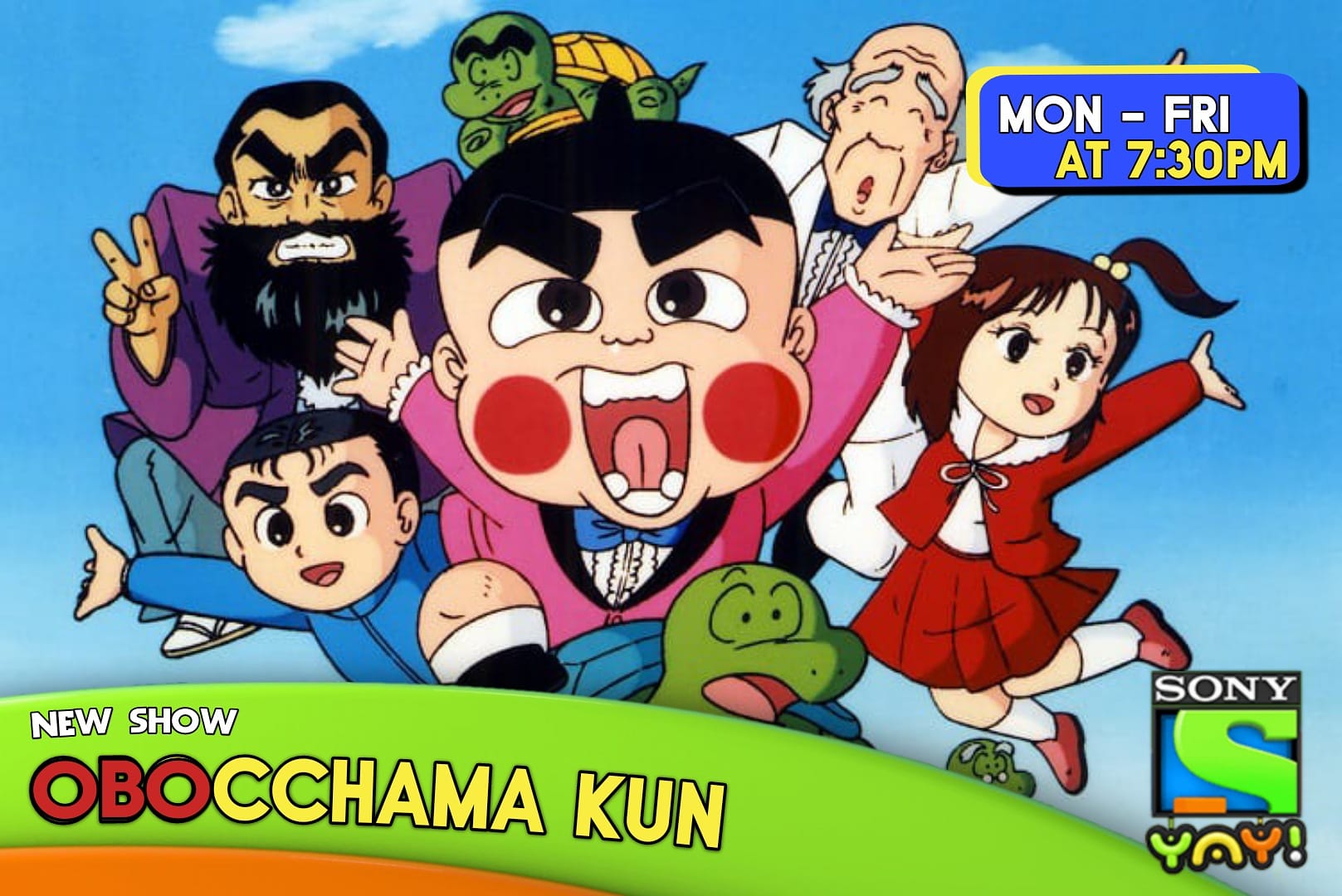 Sony YAY Relaunch “Obocchama Kun” Anime Series in India