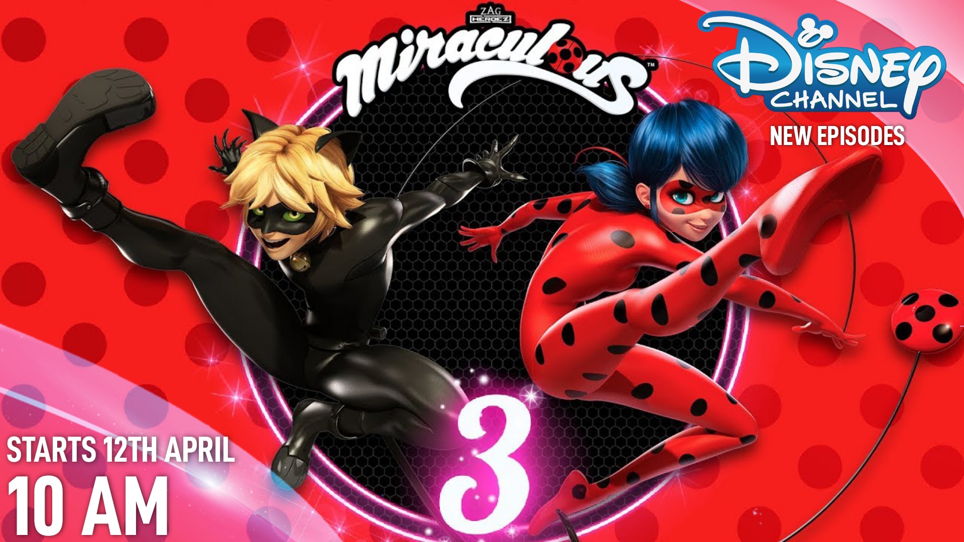 Disney India To Premiere Season 3 Of Miraculous Tales Of Ladybug Catnoir On April 12 Anime News India