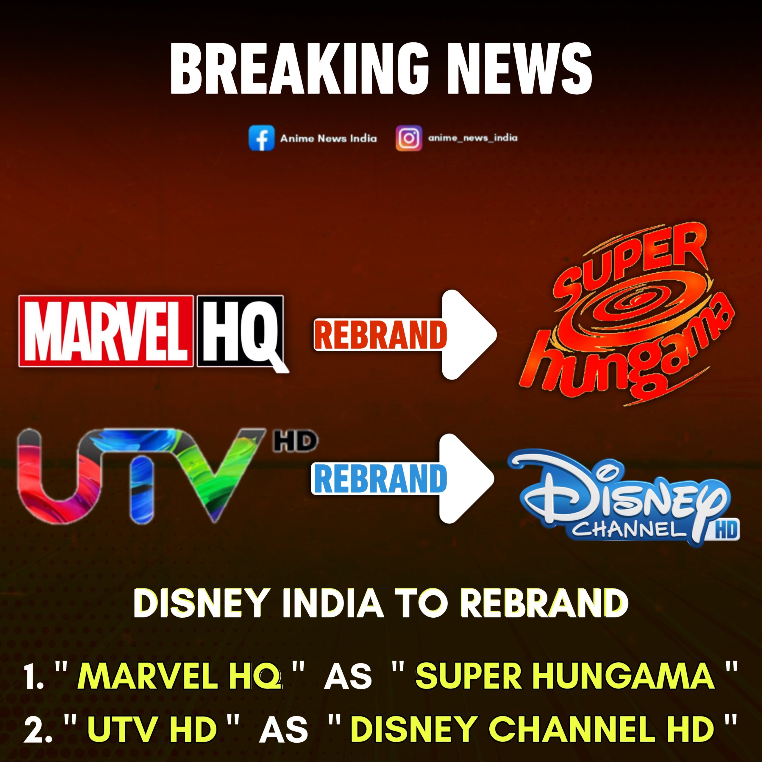 Disney India To Rebrand Marvel HQ as Super Hungama Soon.