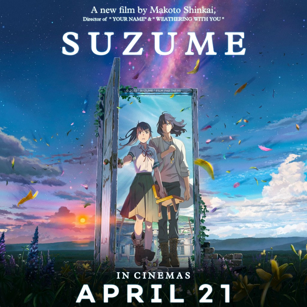 PVR Cinemas to release Makoto Shinkais new anime movie  SUZUME  on April  21 in India  ANIME NEWS INDIA