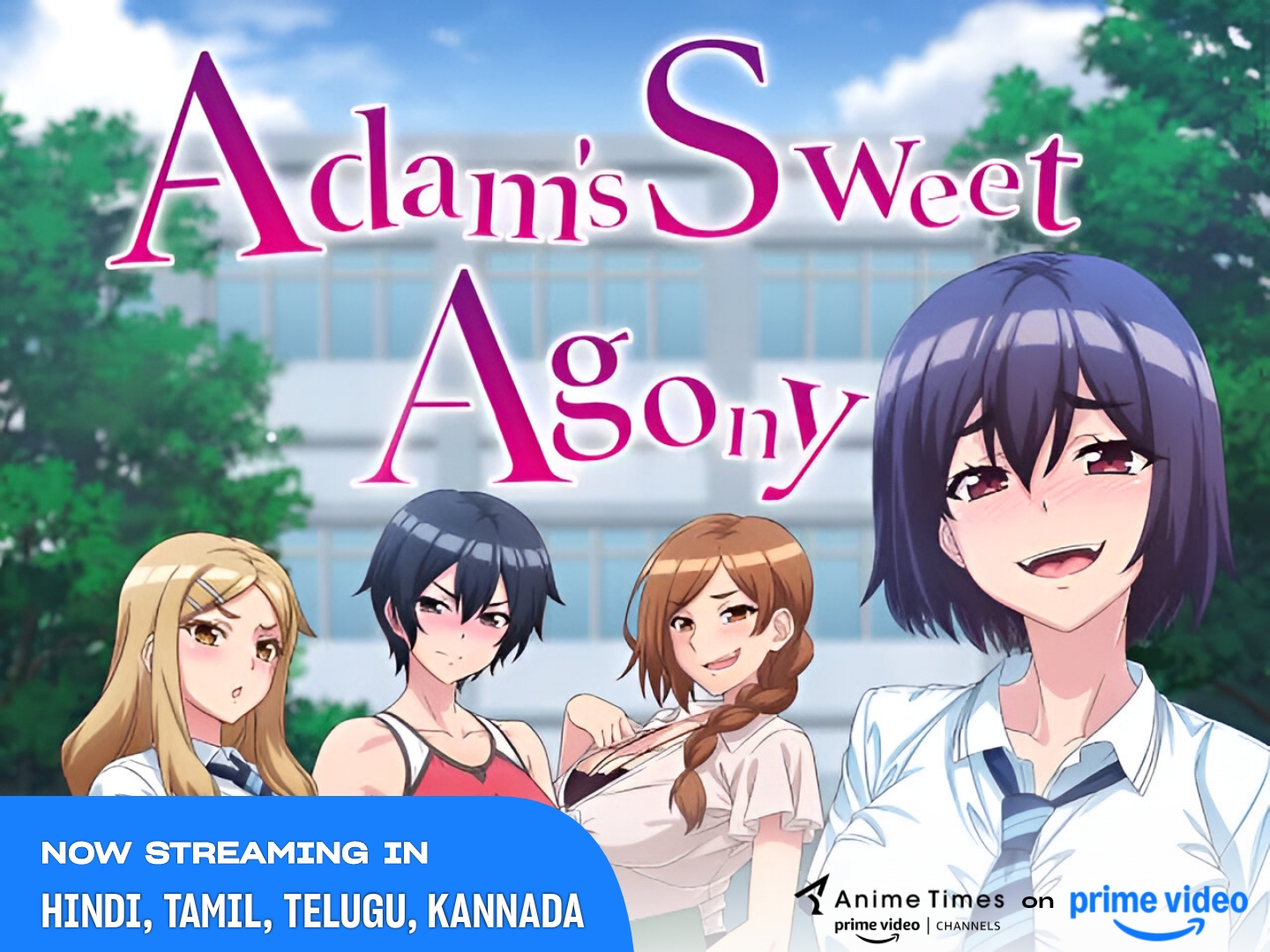 Adam’s Sweet Agony Anime Now Streaming on Anime Times in Regional Languages on Prime Video India